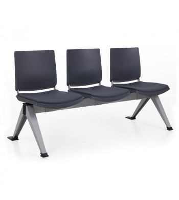 ATENEA BANCADA PLASTICA 4 PLAZAS