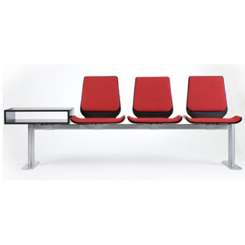 SPERA BANCADA 4 PLAZAS + MESA MADERA LACADA