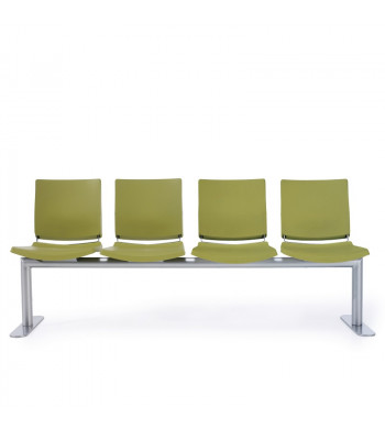 ATENEA BANCADA TAPIZADA 4 PLAZAS
