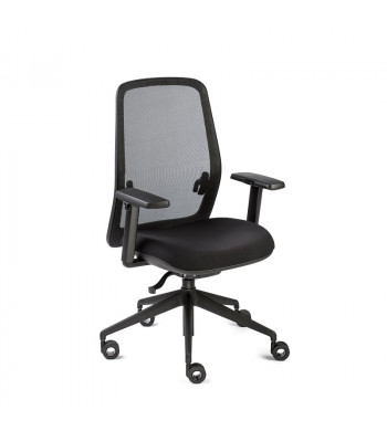 SKENA AIR NEGRA BASE PLANA NYLON SIN BRAZOS